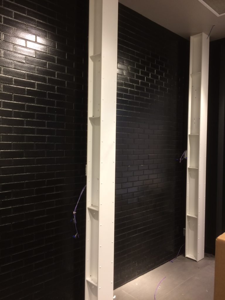 dark wall tile replacement